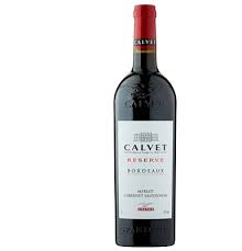 Calvet Reserve Bordeaux Merlot Carbnet Sauvignon 14%