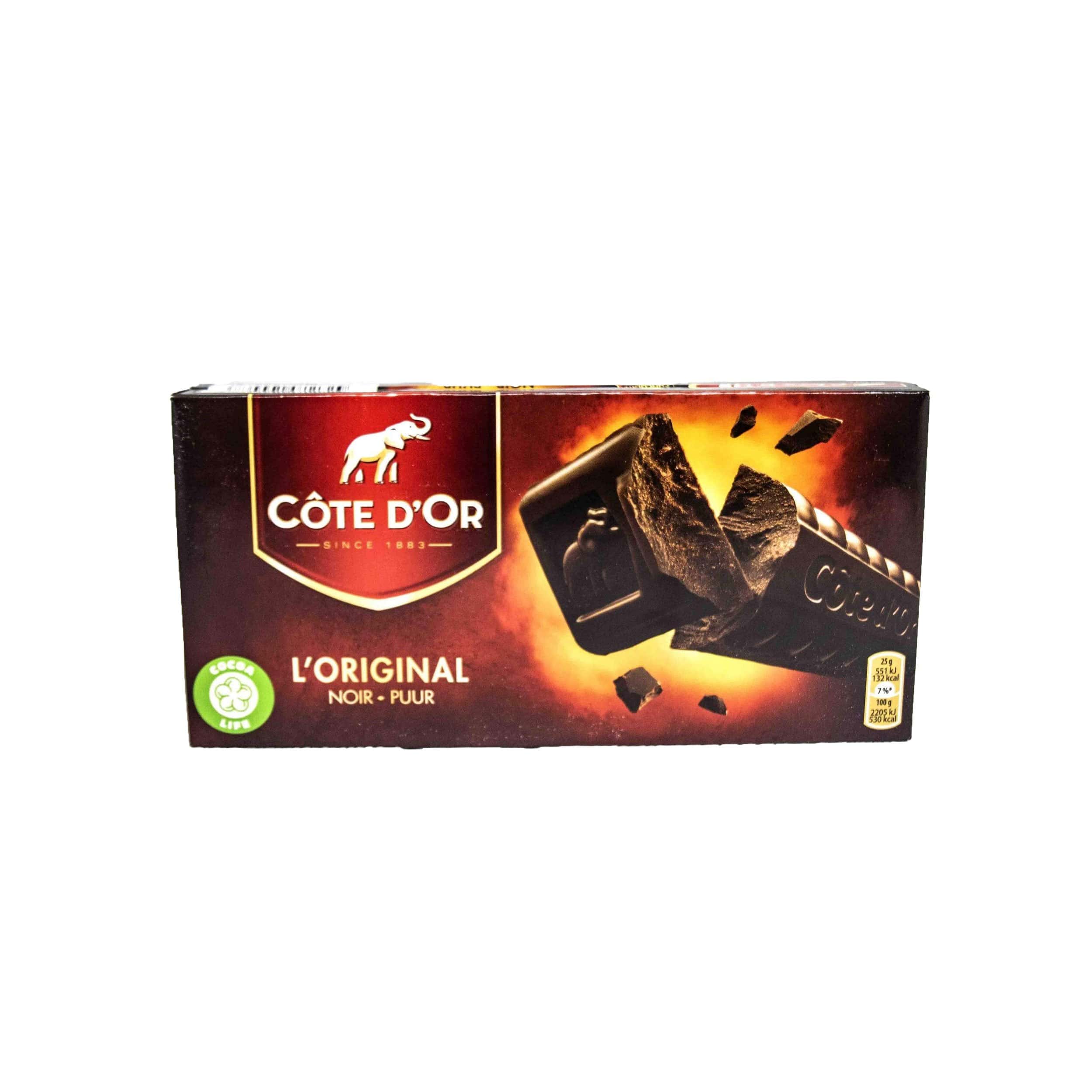 Cote D'or Noir Puur (2*200g) -400G