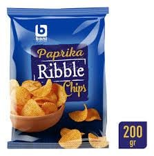 Boni Paprika  Ribble Chips 200g