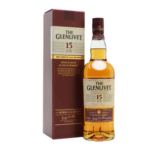 The Glenlivet 15YR Single Malt Scotch Whisky 40% - 700ml