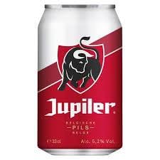 Jupiler Pilsner Beer 5.2% 33cl