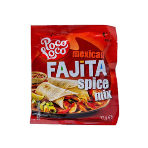 Poco Loco Mexican Fajita Spice Mix 40g