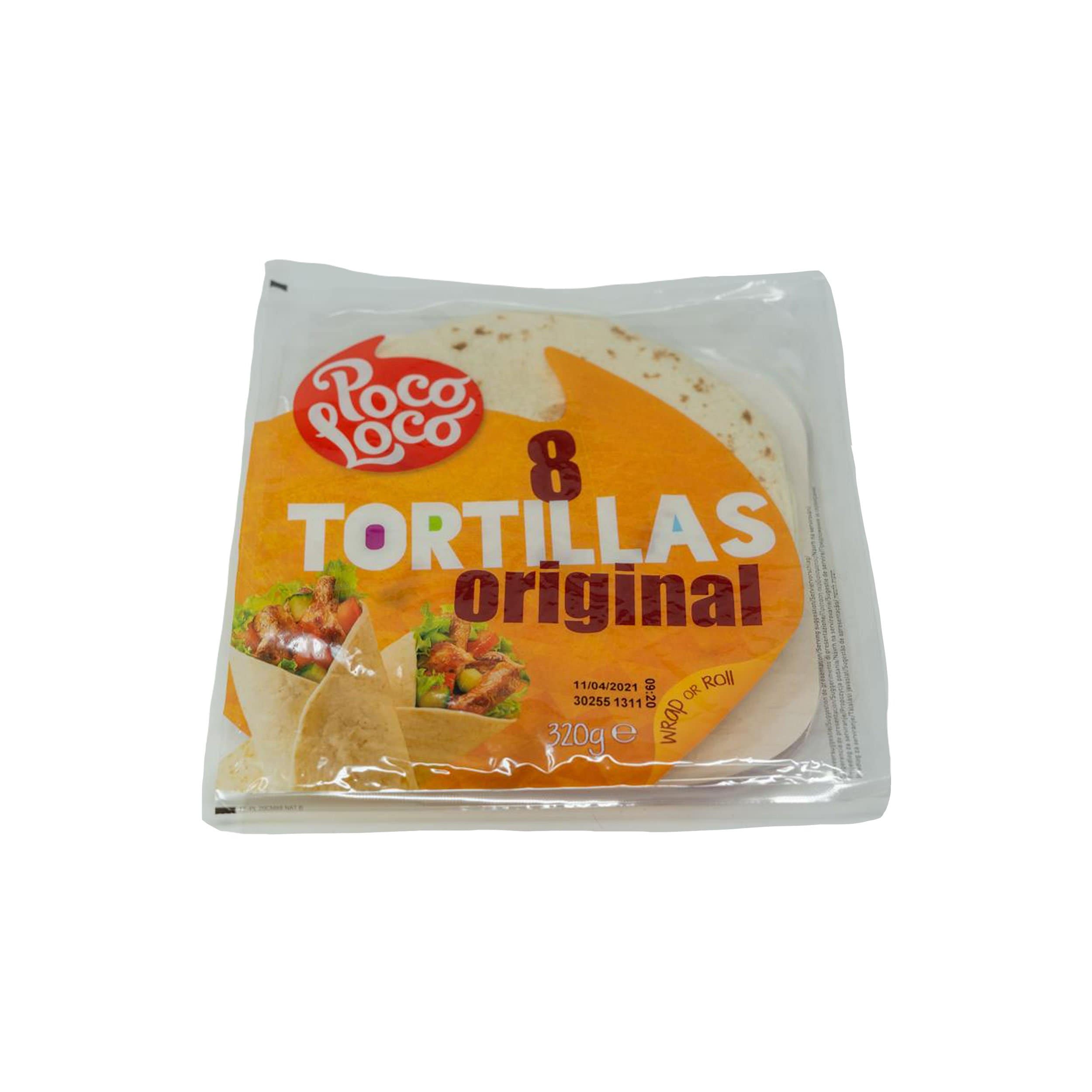 Poco Loco 8 Tortillas  Original 320g