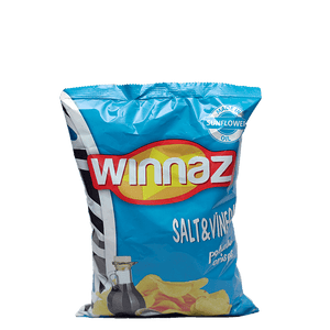 Winnaz Salted & Vinegar Crisps 150g