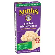 Annies Shell & White Cheddar 170g